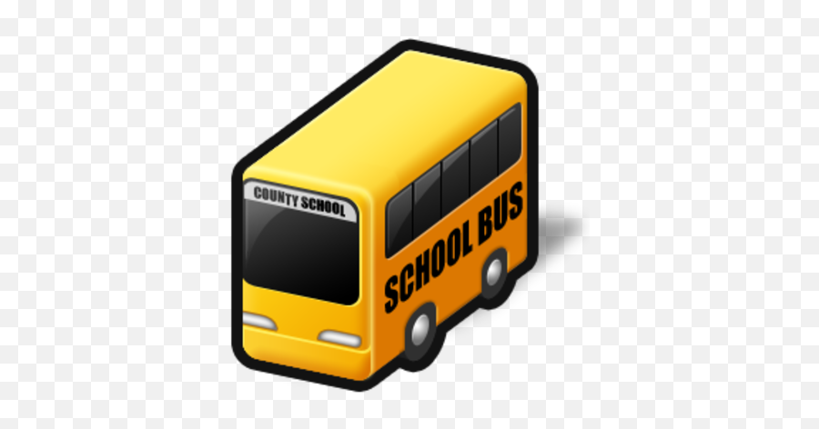 School Bus Icon Png Image With No - Bus Icon,Bus Icon Png