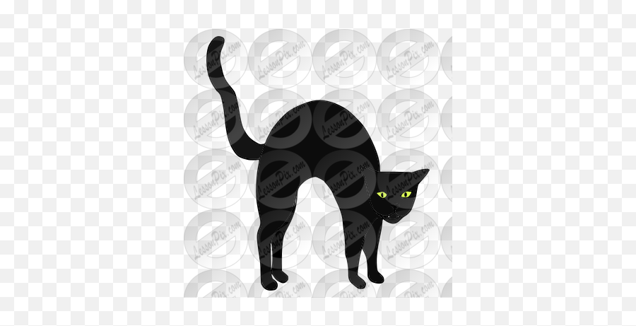 Halloween Cat Picture For Classroom - Black Cat Png,Halloween Cat Png