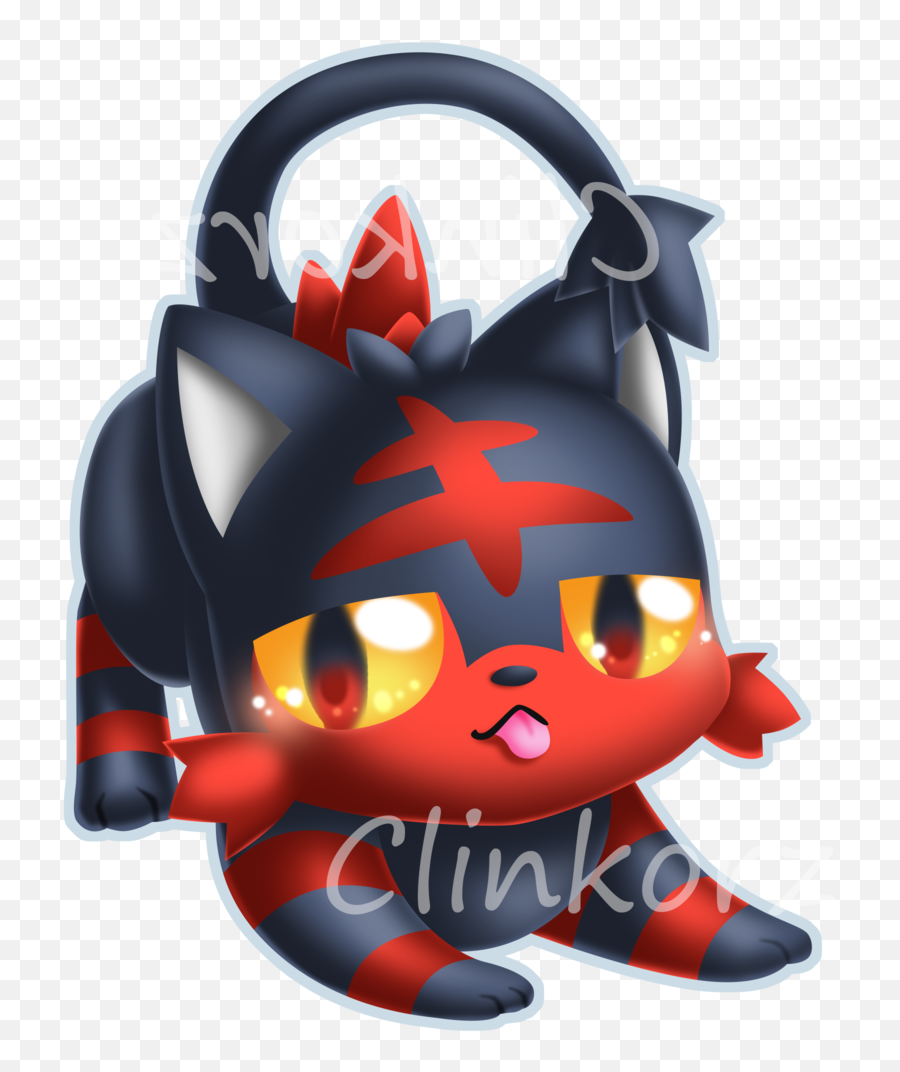 Gen 7 722 - 809 U2014 Clinkorz Fictional Character Png,Litten Png