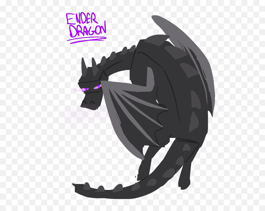 The Enderdragon - Illustration Png,Ender Dragon Png