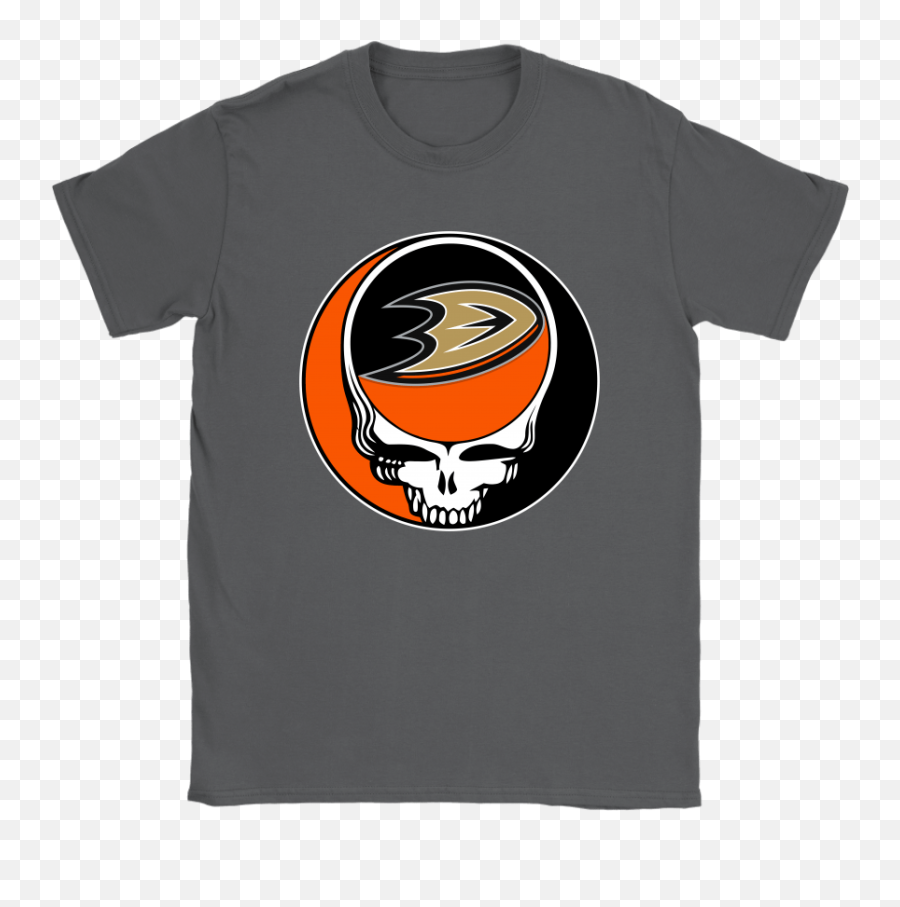 Nhl Team Anaheim Ducks X Grateful Dead - Funny New England Patriots Shirts Png,Anaheim Ducks Logo Png
