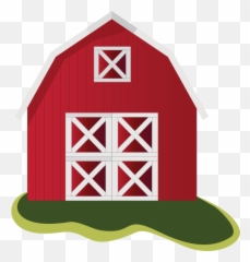 Farmhouse Clipart Horse Stable - Red Barn Clip Art Png,Stable Png
