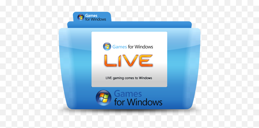 Windows Live Games Folder File Free Icon Of Colorflow Icons - Games For Windows Live Icon Png,Windows Folder Icon
