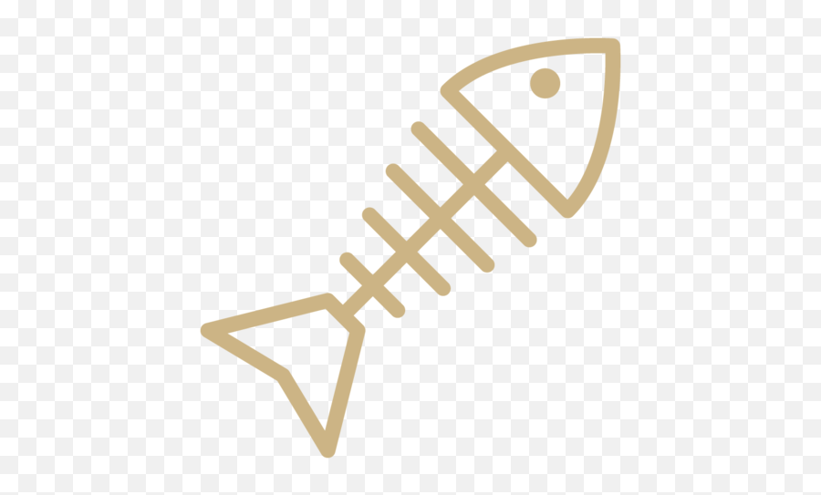 Download Hd Icon Fish Bone - Icon Transparent Png Image Horizontal,Bone Icon