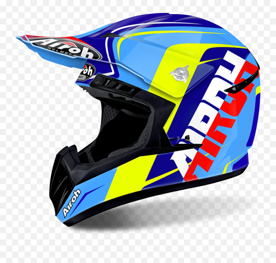 Off - Road Helmet Airoh Switch Sign Blue Airoh Swich Png,Icon Airmada Rubatone