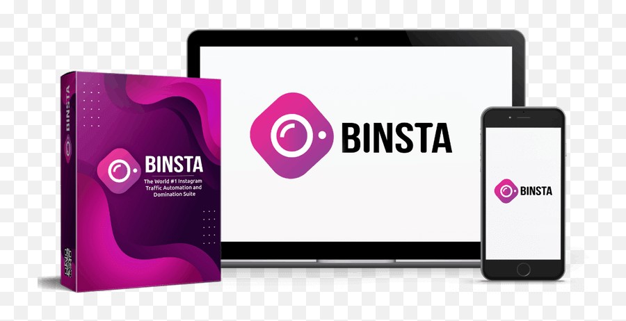 Binsta App Review Huge Bonuses Full Oto Details Demo - Technology Applications Png,Instagram Direct Message Eye Icon
