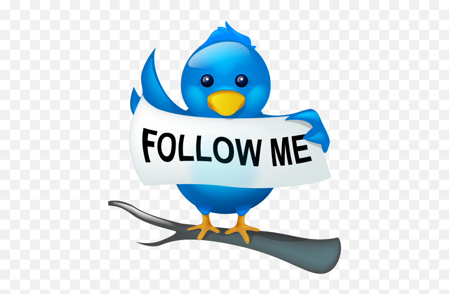 Social Twitter Bird Tweet Me Media Logo Follow - Follow Me Sign Clipart Png,Twitter Icon 2015