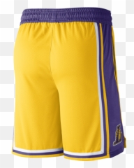 Nike La Lakers Icon Edition Swingman - Los Angeles Shorts png