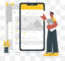 Usability Testing Customizable Semi Flat Illustrations - Android png