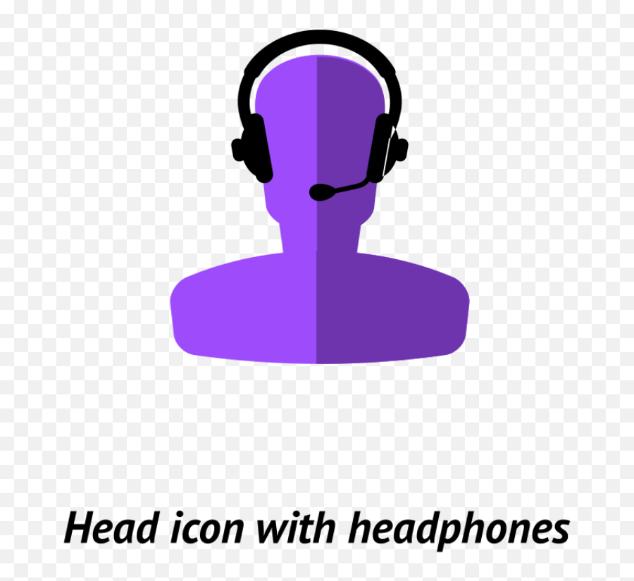 Headphone Icon Png - Language,Headphones Icon Transparent