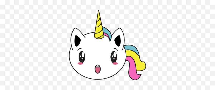 Unicorn Cute Expression Illustration - Dot Png,Pretty Unicorn Icon