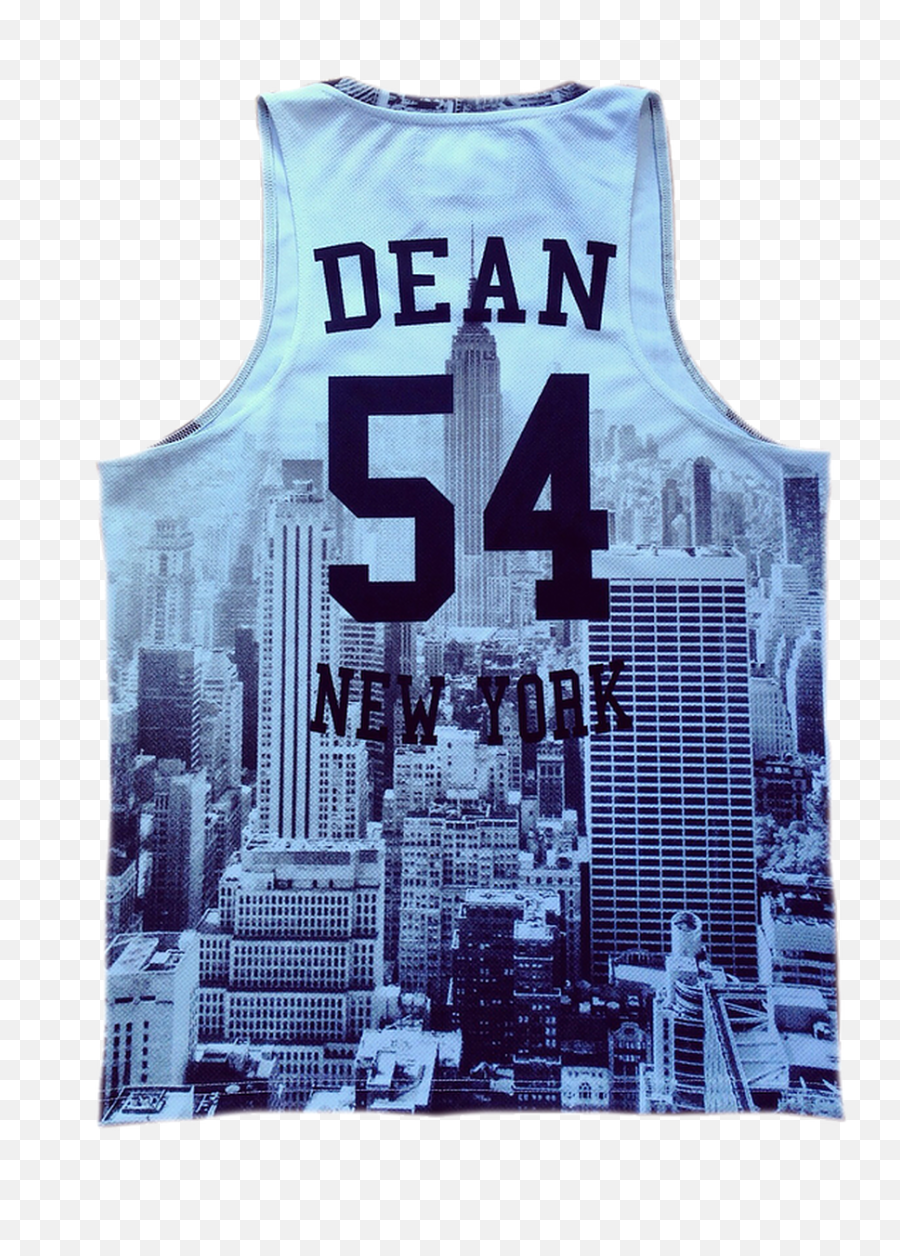 James Dean 1954 Kiss Basketball Vest - Empire State Building Png,New ...