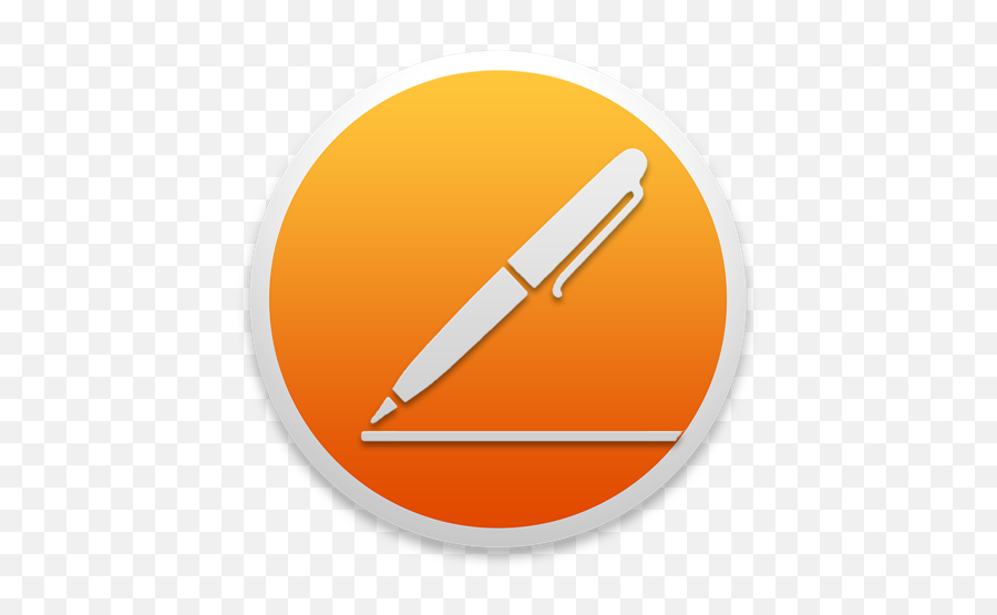 Pages Icon 1024x1024px Ico Png Icns - Free Download Yosemite Icon Png,Iwork Icon