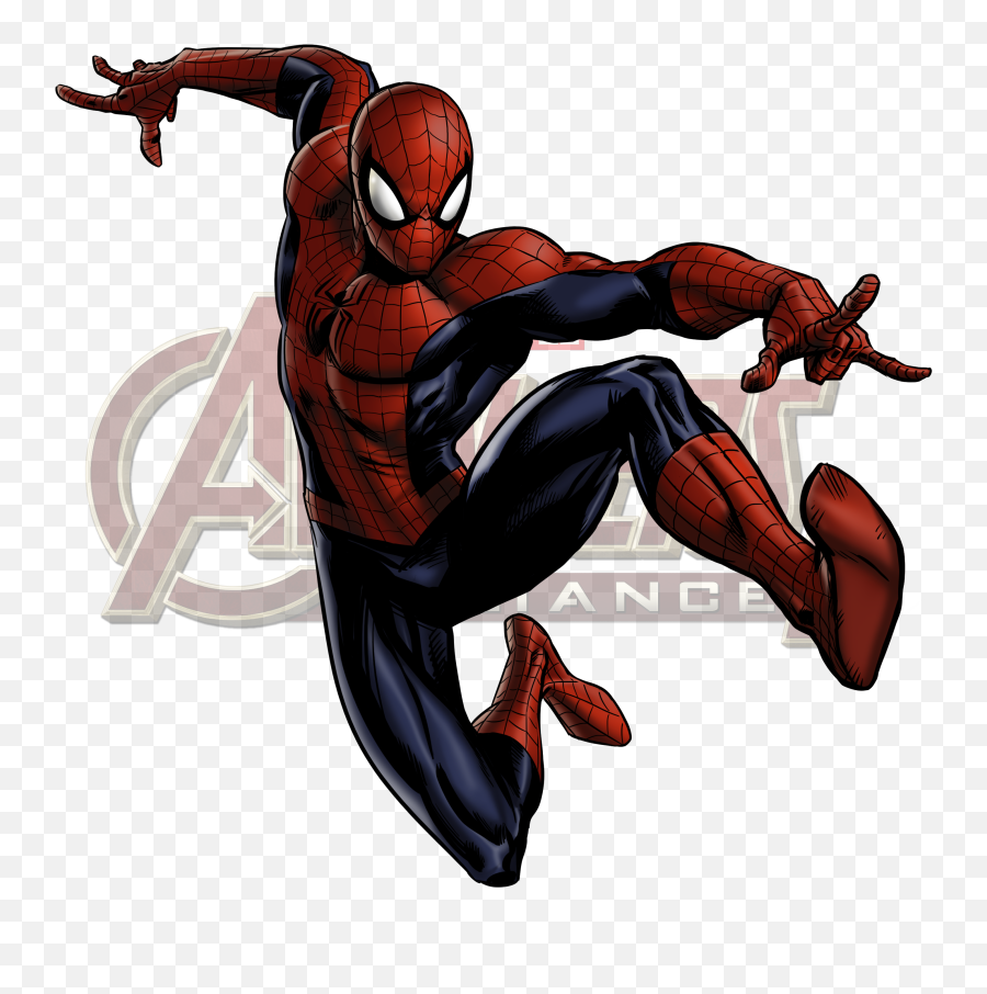Download Hd Icon Spider - Spider Man Avengers Alliance Png,Spiderman Transparent