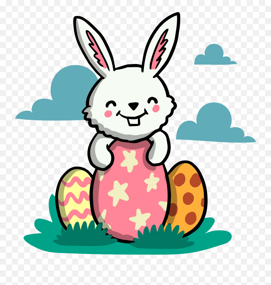 Cute Bunny Png Download - 33243355 Free Transparent Cute Easter Bunny Png,Kawaii Bunny Icon