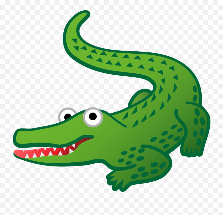 Head Clipart Crocodile Transparent Free For - Alligator Emoji Png,Croc Png