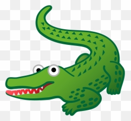 Head Clipart Crocodile Transparent Free For - Alligator Emoji Png,Croc Png