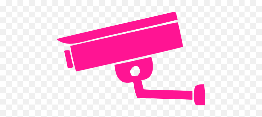 Deep Pink Security Camera 3 Icon - Free Deep Pink Security Transparent Security Camera Icon Png,Pink Camera Icon