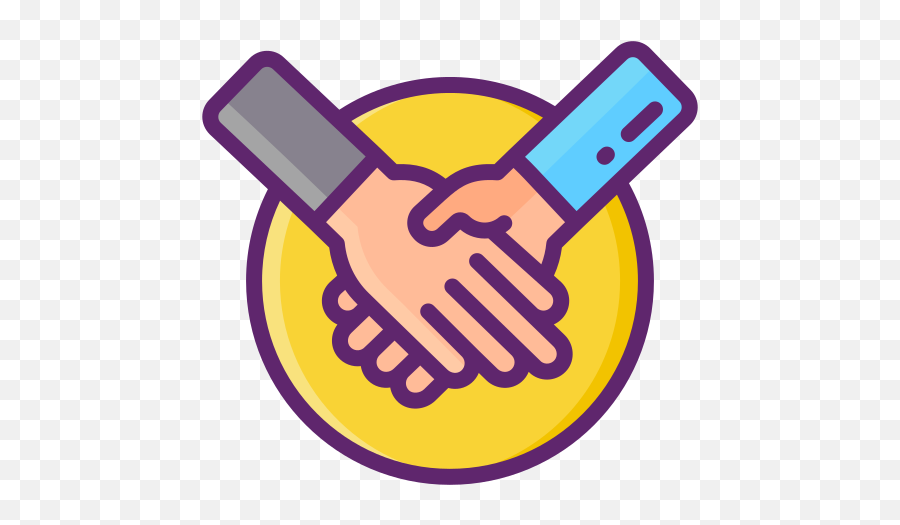 Handshake - Free Professions And Jobs Icons Partnership The Noun Project Png,Handshaking Icon