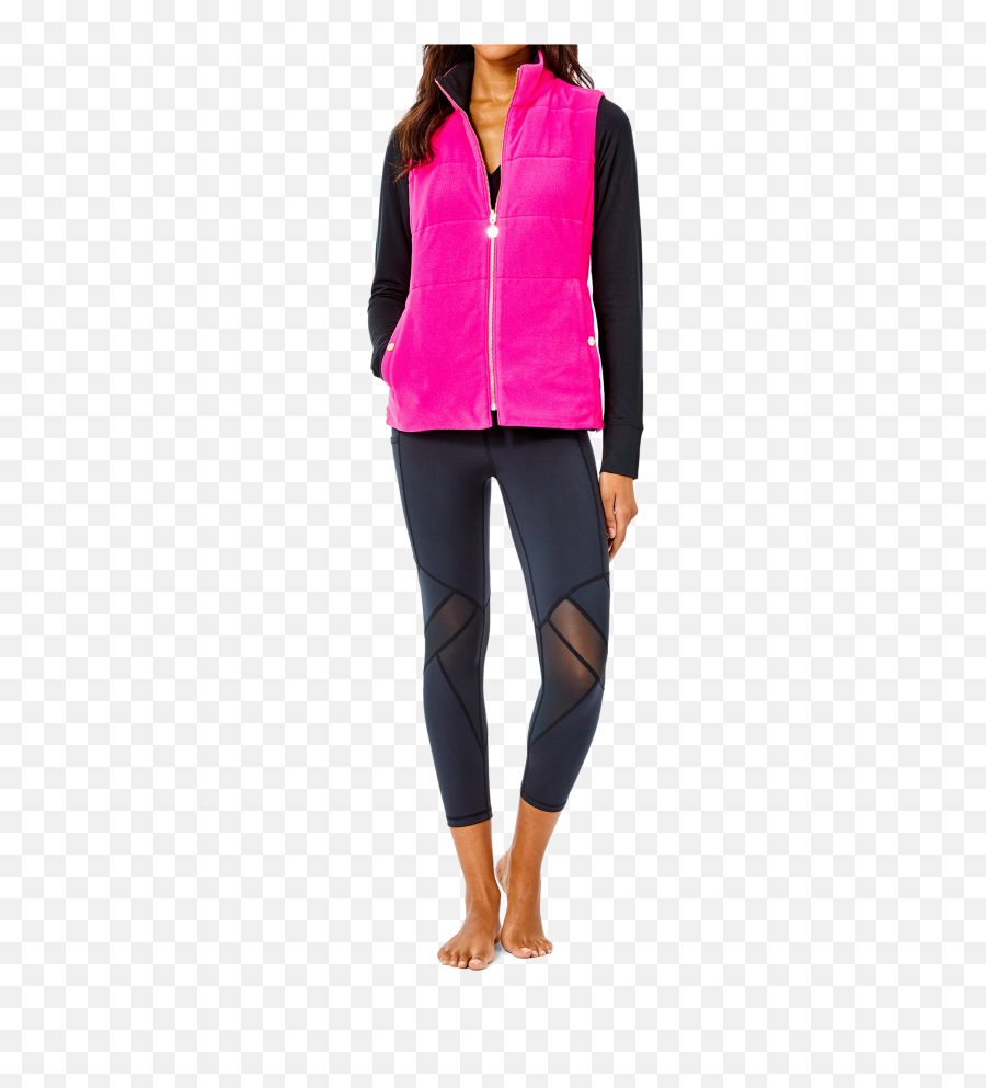 Brooklee Reversible Fleece Vest - For Women Png,Pink And Black Icon Jacket