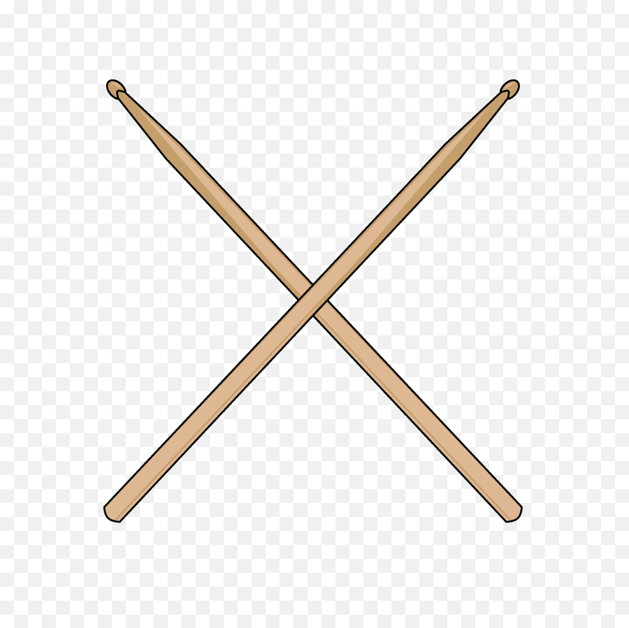 Drum Sticks Brushes Line Angle - Benh Vien Da Khoa Trung Uong Can Tho Png,Drum Sticks Png