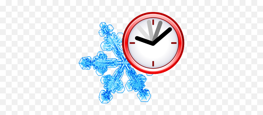 Filesnowflake Clockpng - Wikimedia Commons Vector Clock Png Transparent,Snow Flake Png