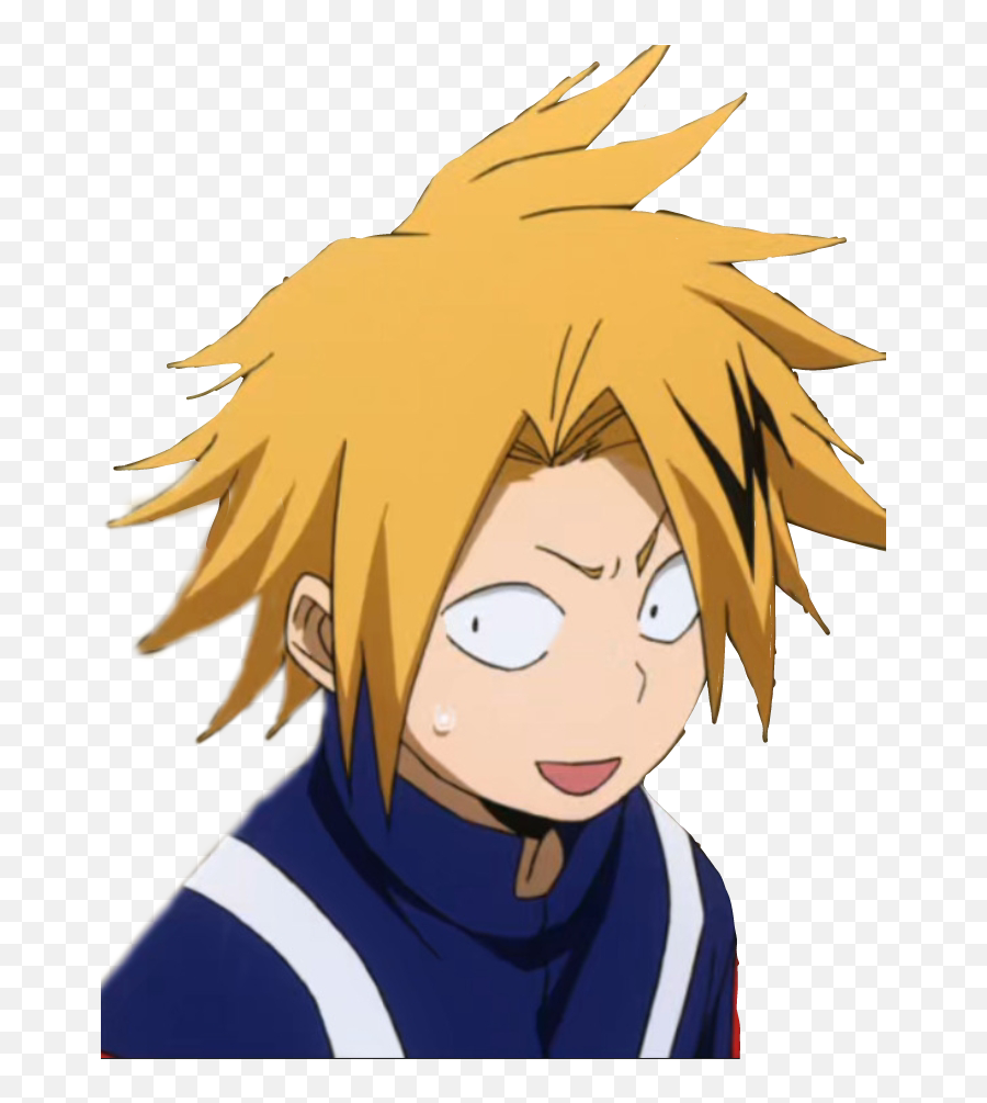 Denki Freetoedit Local Sticker By Sakycereja - My Hero Academia Denki Yay Modr Png,Orange Spikes Icon