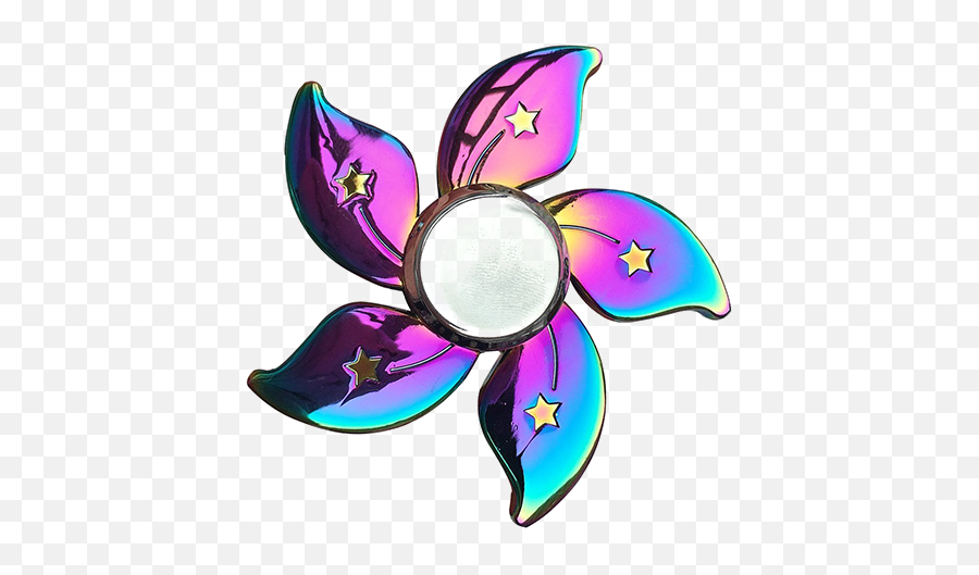 Rainbow Fidget Spinner Png High - Hand Fidget Spinner Rainbow,Fidget Spinner Png