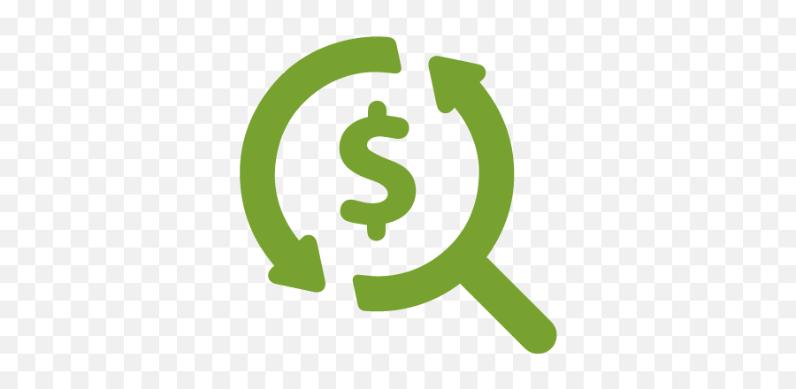 Financial Wellness - Money Search Png,Dollar Value Service Icon