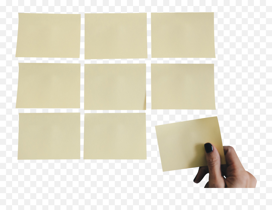Yellow Sticky Notes Square Transparent - Paper Png,Transparent Sticky Notes