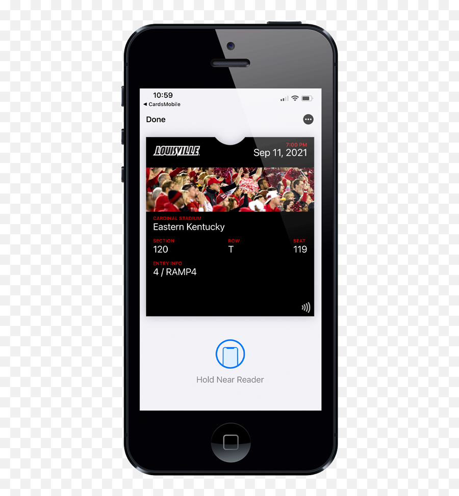Cardsmobile - Ticketing Hub University Of Louisville Athletics Tinder Swipe Right Png,Phone Icon Does Not Appear In Itunes