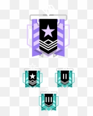 Diamond Png R6 - Rainbow Six Siege Gold Rank Png,Rainbow Six Png