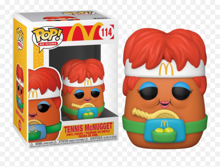 Funko Pop Mcdonaldu0027s Tennis Mcnugget Vinyl Figure - Illusive Png,Mcdonalds Icon