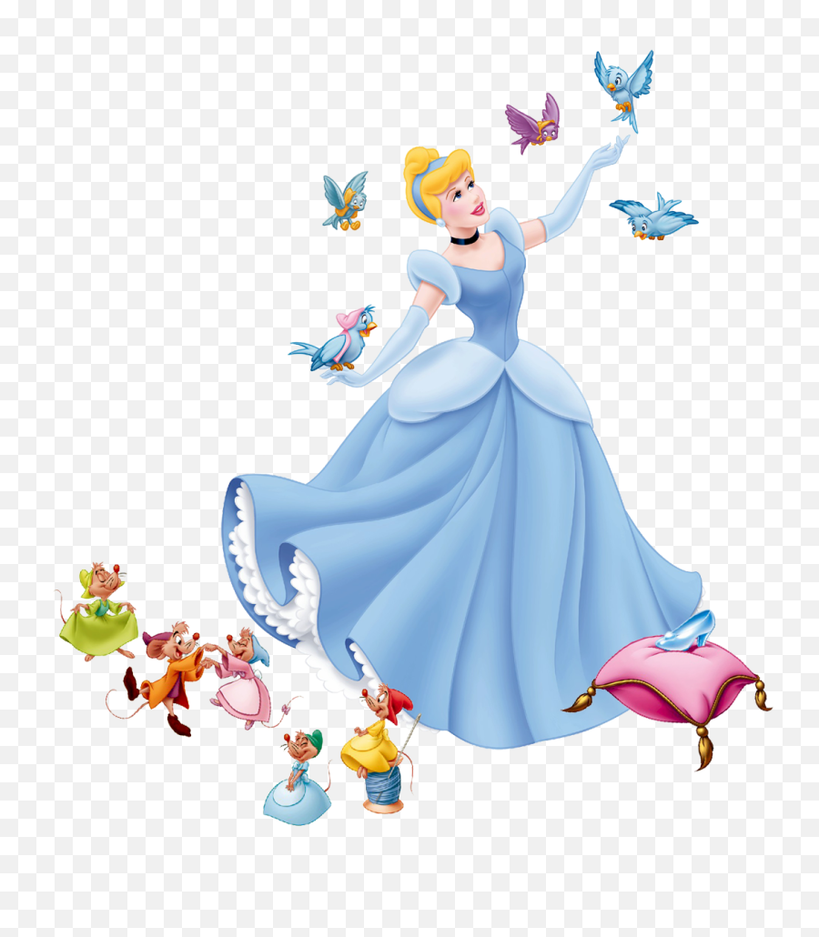 Download Hd Cinderella - Cinderella And Mice Transparent Png Cinderella Png,Mice Png