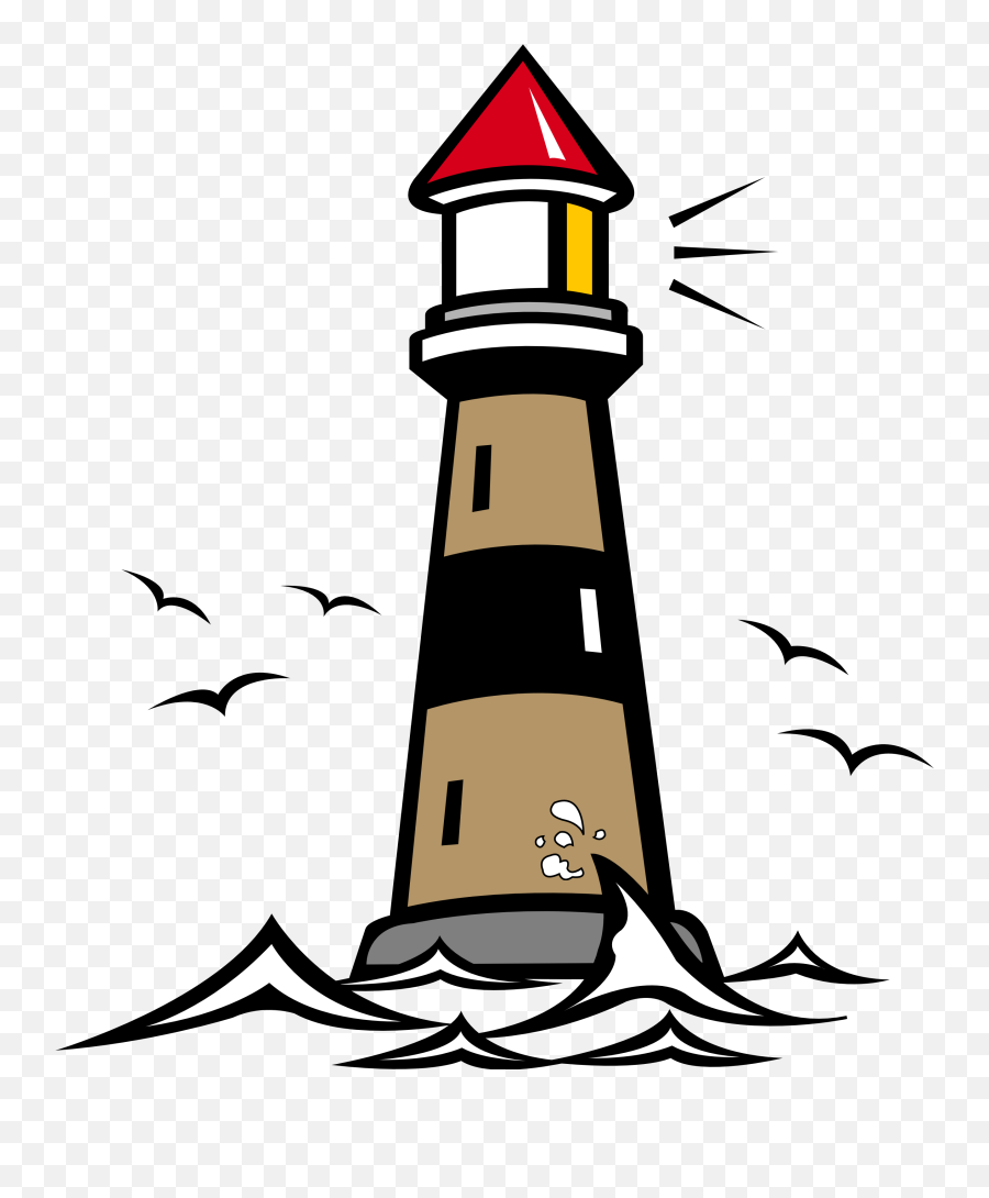 Vector Lighthouse Cute Transparent - Lighthouse Clipart Png,Light House Png