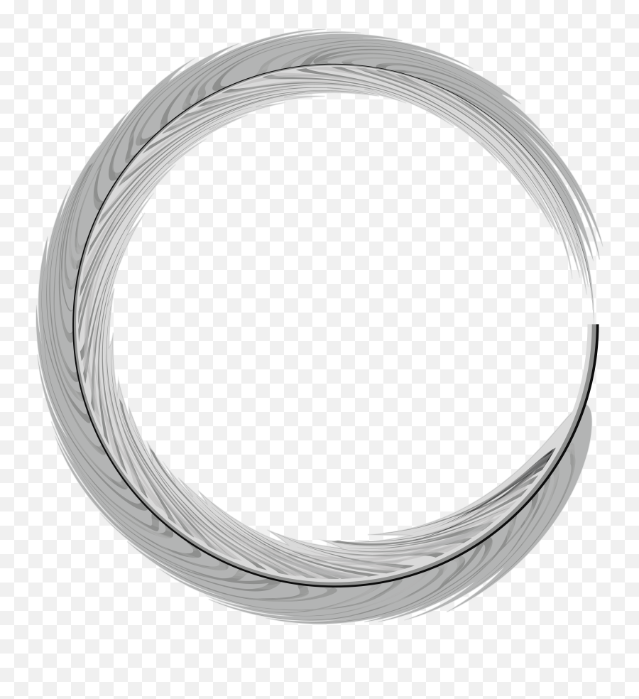 Round Silver Frame Png - Transparent Silver Circle Png,Silver Frame Png