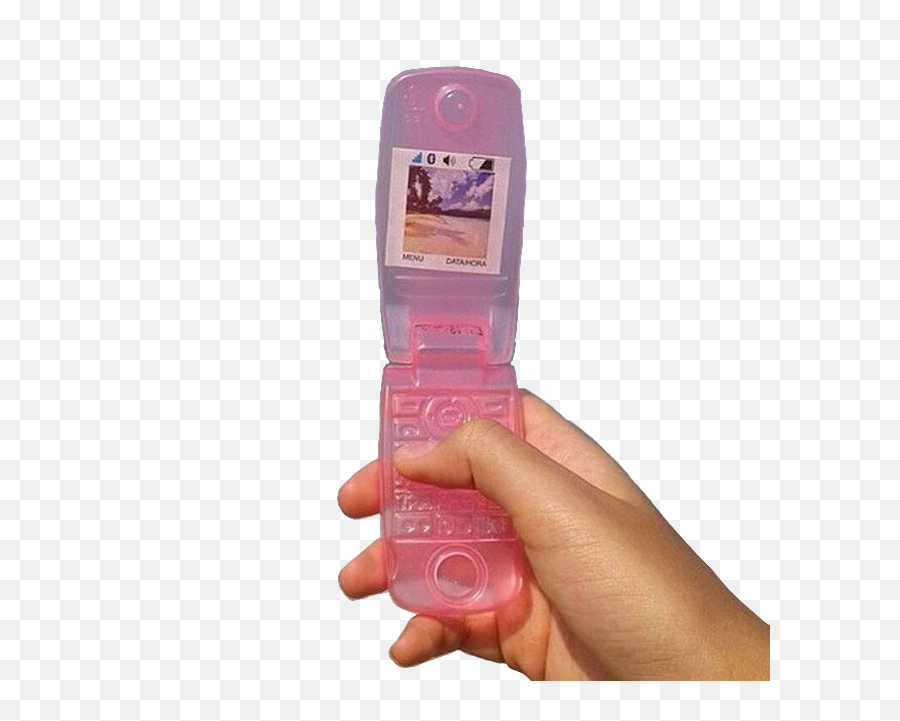 Hd Pretty Pink Princess Flip Phones Pi 1115031 - Png Aesthetic 90s,90's Png