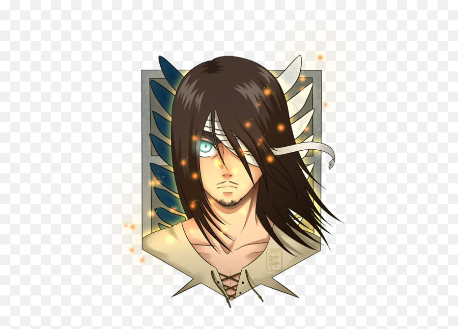 Download U201di Believed That I Must Kill Them All - Eren Yeager Hairstyle Png,All Png