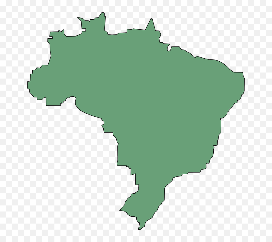 Png Brazil Map South America - Mapa Do Brasil Ilustração,South America Png