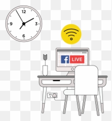 Quick Network Monitoring Fb Live Demos - Wall Clock png