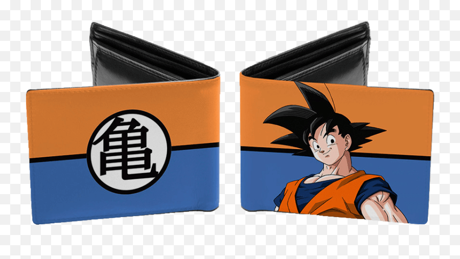 Dragonball Z Wallet Pu Leather Goku - Cartoon Png,Dragonball Z Png