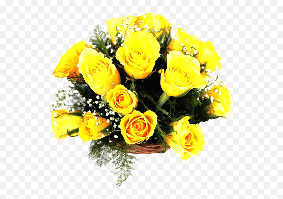 Yellow Rose Basket - Floribunda Png,Yellow Rose Transparent