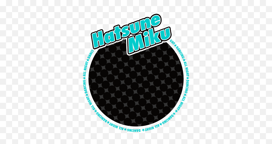 Hatsune Miku Character P4d - Persona 4 Dancing All Night Circle Png,Hatsune Miku Png