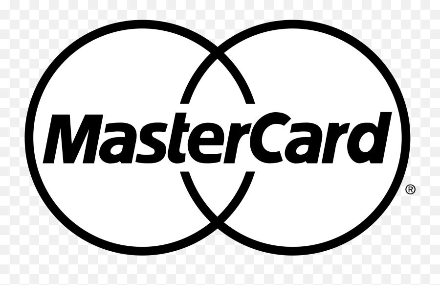 Mastercard Logo Png Transparent Svg - Master Card Logo Vector Black And White,Mastercard Png