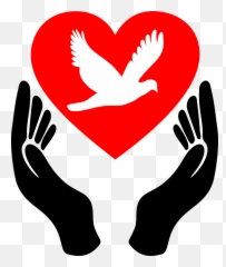 Parrot Clipart Love Symbol Transparent - Love Your Enemies Symbol png