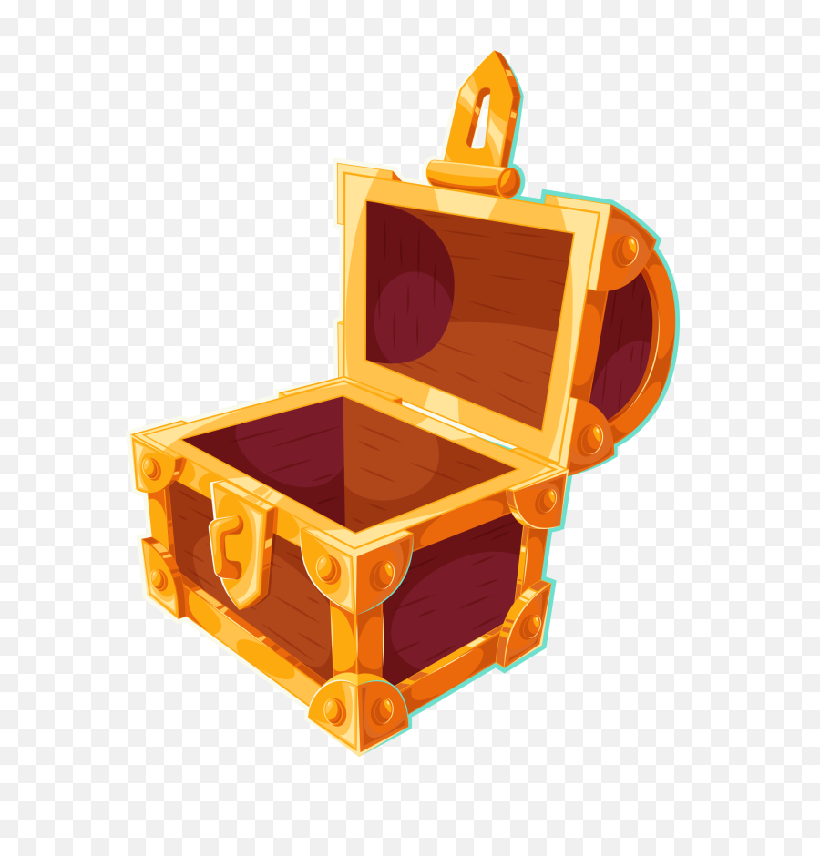 open treasure chest clipart