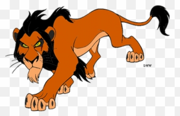 Lion Clipart Scar - Transparent Background King png