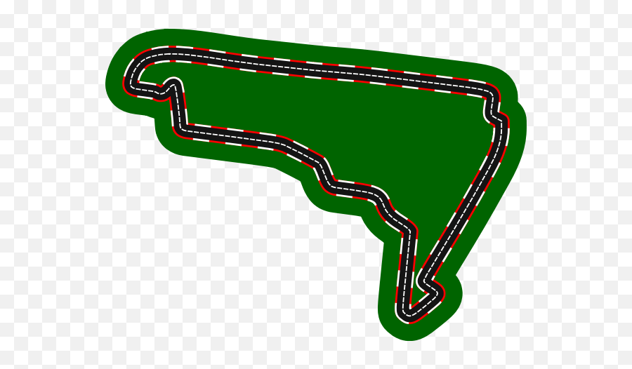 Race Circuit Clip Art Free Svg - Autodromo Png,Race Track Png