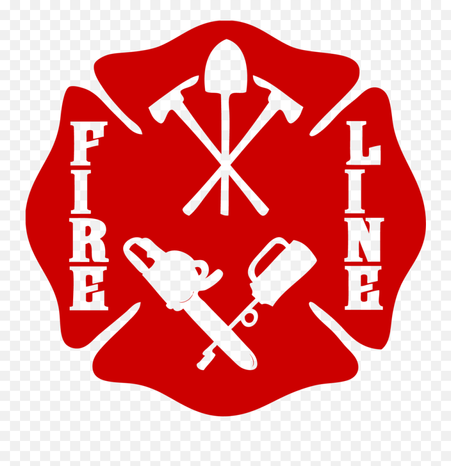 Wildland Firefighter Fire Line Maltese Cross Decal - Wildland Firefighter Logo Design Png,Maltese Cross Png