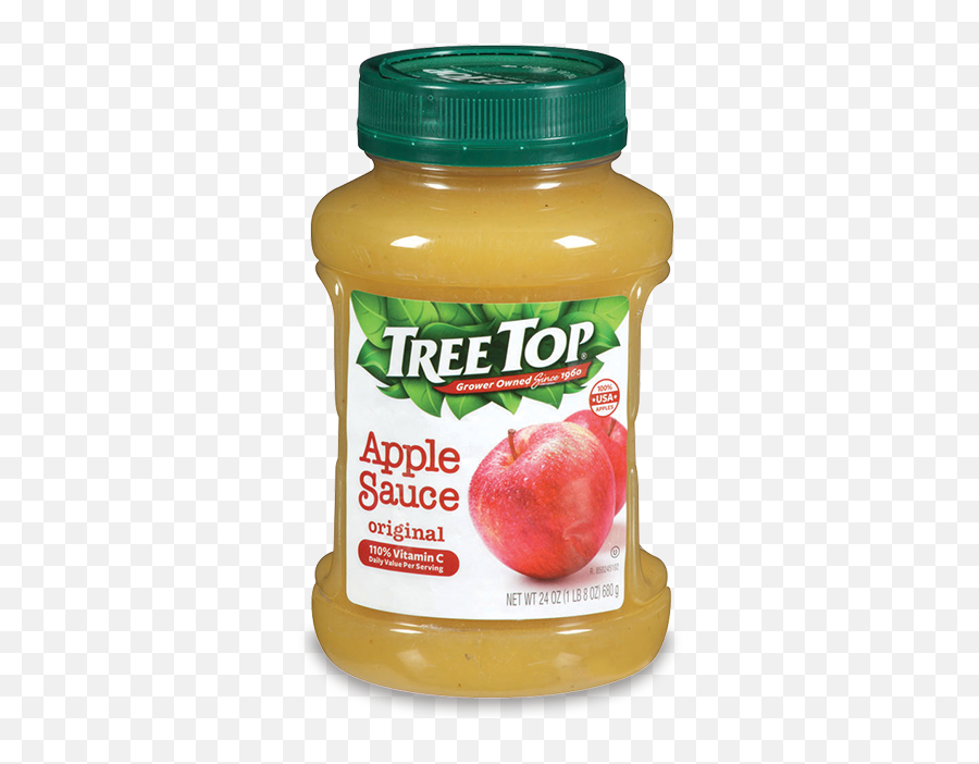 Tree Top Original Apple Sauce Jar 24 Oz - Tree Top Tree Top Apple Sauce Png,Tree Top Png